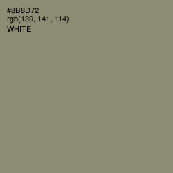 #8B8D72 - Granite Green Color Image